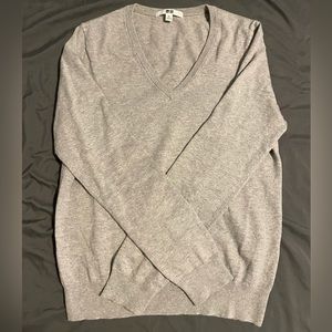 UNIQLO Women’s Sweater | Light Grey | Size Medium | Cashmere blend